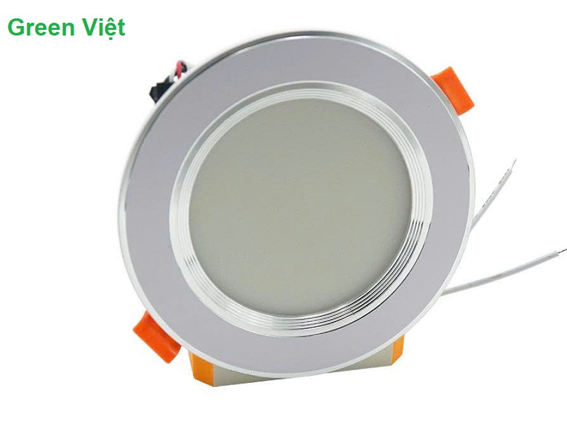 ĐÈN LED ÂM TRẦN AS-701 VIỀN TRẮNG ĐẾ MŨ