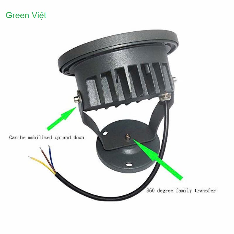 Đèn LED Chiếu Cây 220V Đủ Công Suất 6W, 9W, 12W, 18W, 24W, 36W