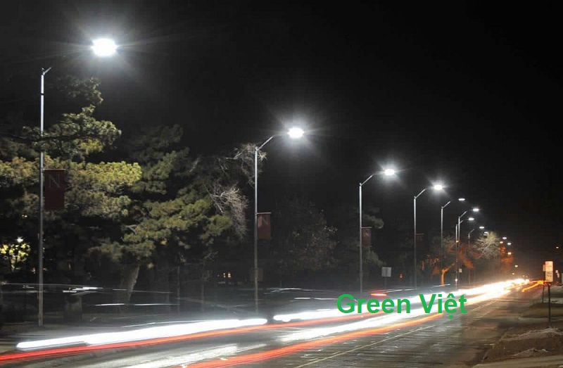 Đèn led đường phố cao áp M8 100w