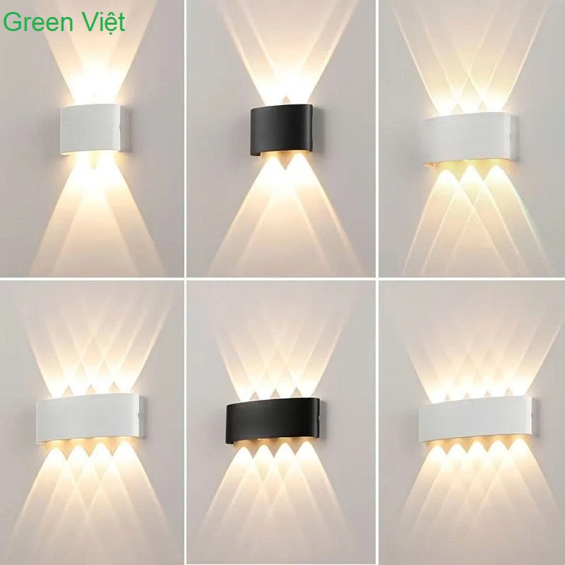 Đèn led gắn tường 6 tia