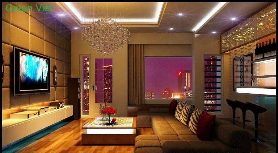 Đèn LED hắt trần 2 hàng Led-26 trang trí nội ngoại thất