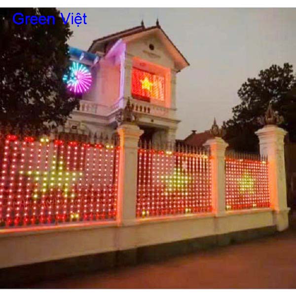 Đèn Led Lá Cờ Tổ Quốc T27 Trang Trí