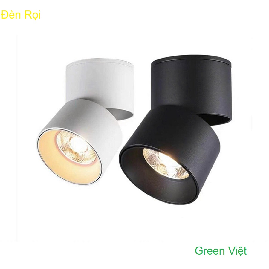 Đèn led ống bơ 20w rọi tranh gắn trần