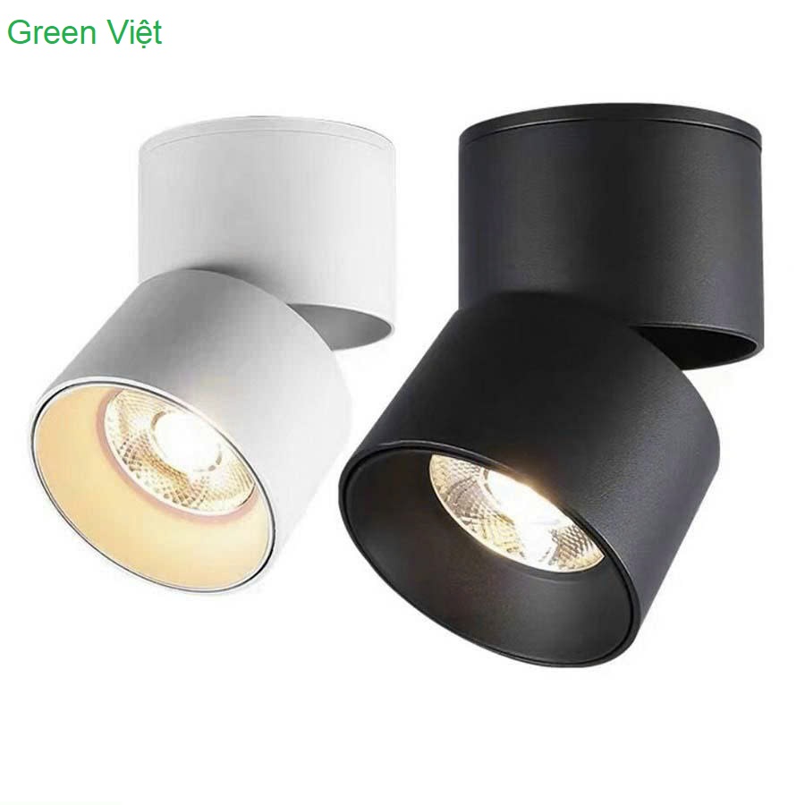 Đèn led ống bơ 20w rọi tranh gắn trần