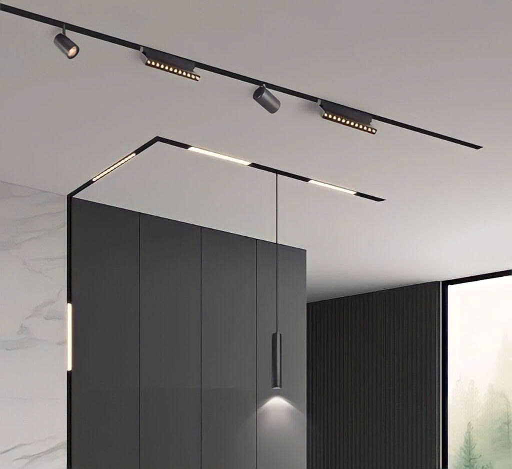 Đèn led ray nam châm Rọi Nổi RNC 6W, 12W, 18W