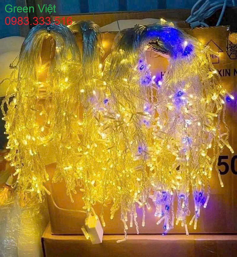 Đèn LED Rủ Mành Cao Cấp Trang Trí Tết, Sự Kiện, Quán Cafe Siêu Đẹp