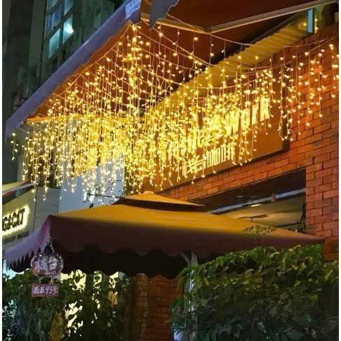 Đèn LED Rủ Mành Cao Cấp Trang Trí Tết, Sự Kiện, Quán Cafe Siêu Đẹp