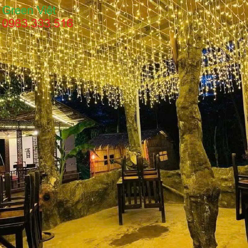 Đèn LED Rủ Mành Cao Cấp Trang Trí Tết, Sự Kiện, Quán Cafe Siêu Đẹp