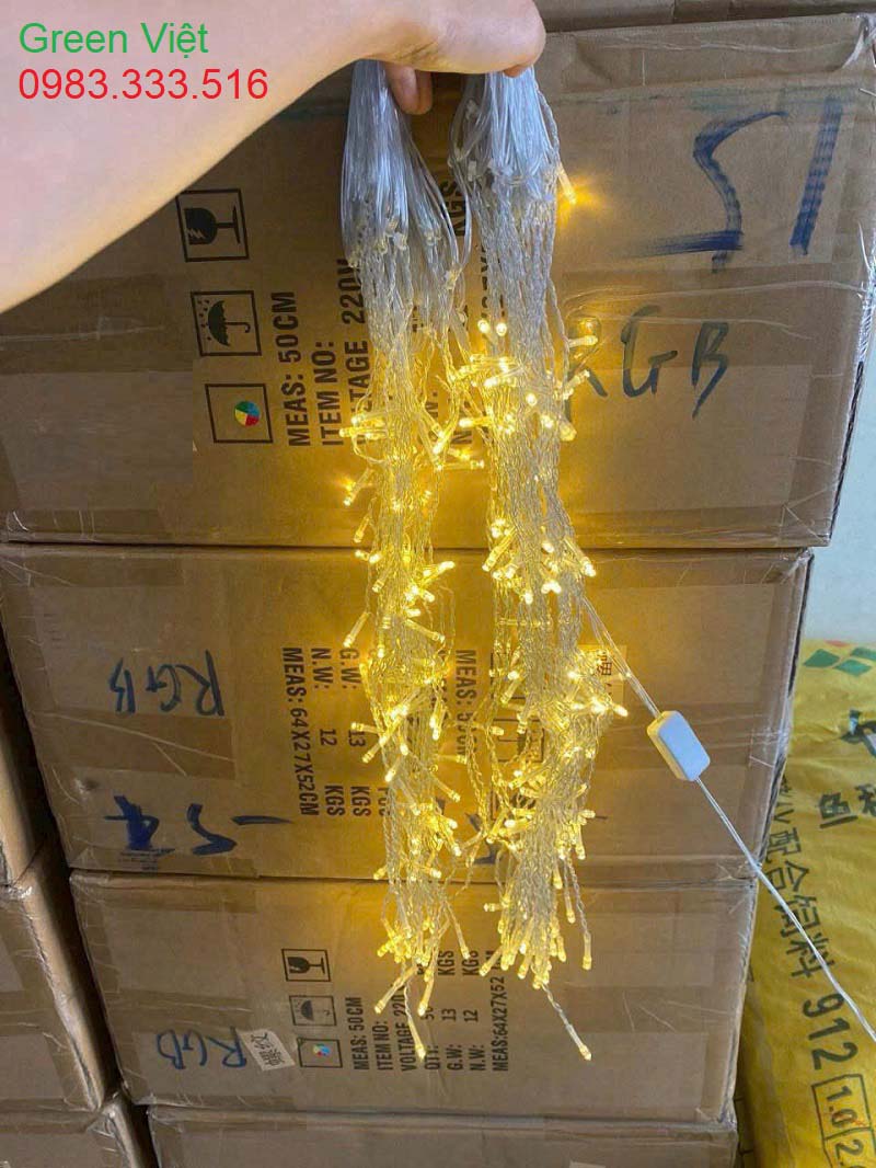 Đèn LED Rủ Mành Cao Cấp Trang Trí Tết, Sự Kiện, Quán Cafe Siêu Đẹp