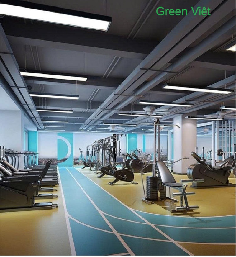 Đèn led thả văn phòng HVP01 Tối Giản - Green Việt