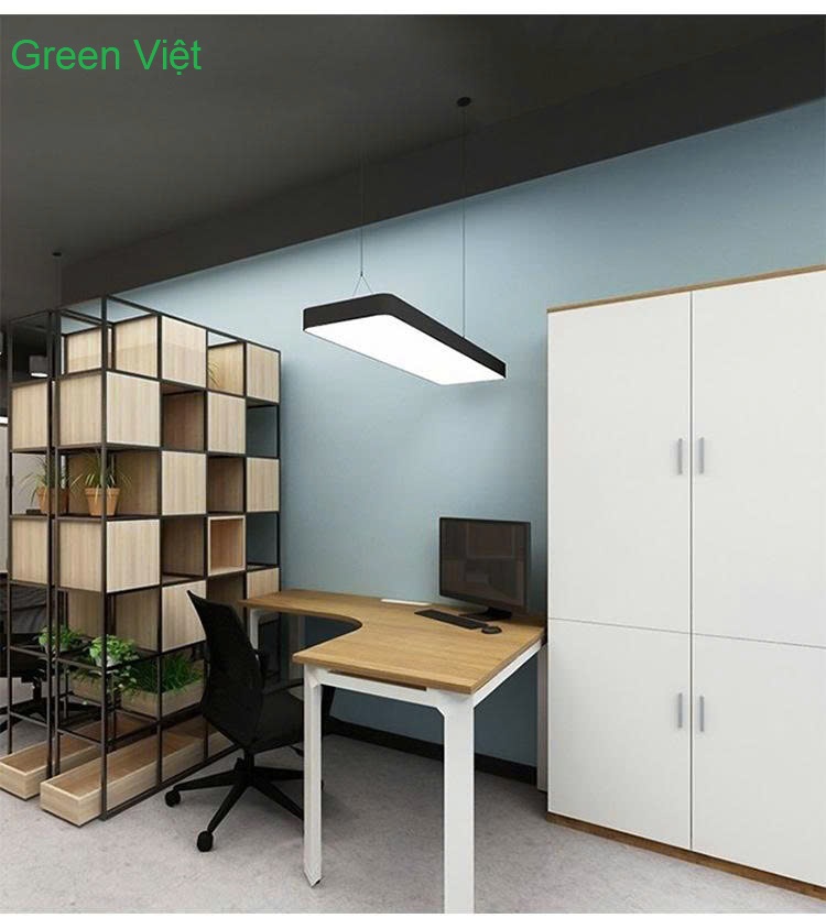 Đèn led thả văn phòng HVP01 Tối Giản - Green Việt