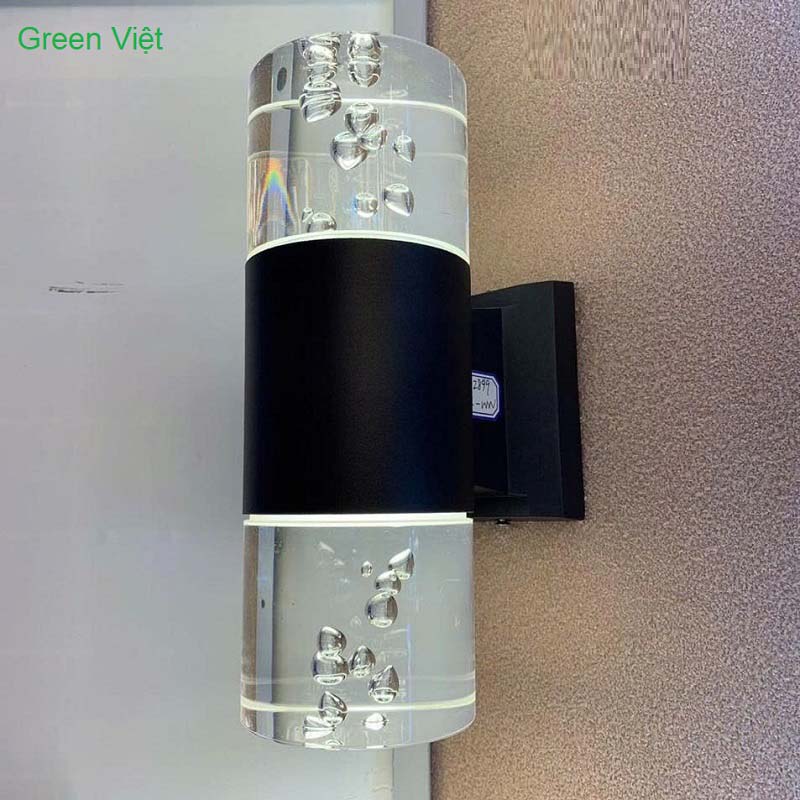 Đèn led trụ pha lê 2 đầu D90 DTTG-02 hình giọt nước