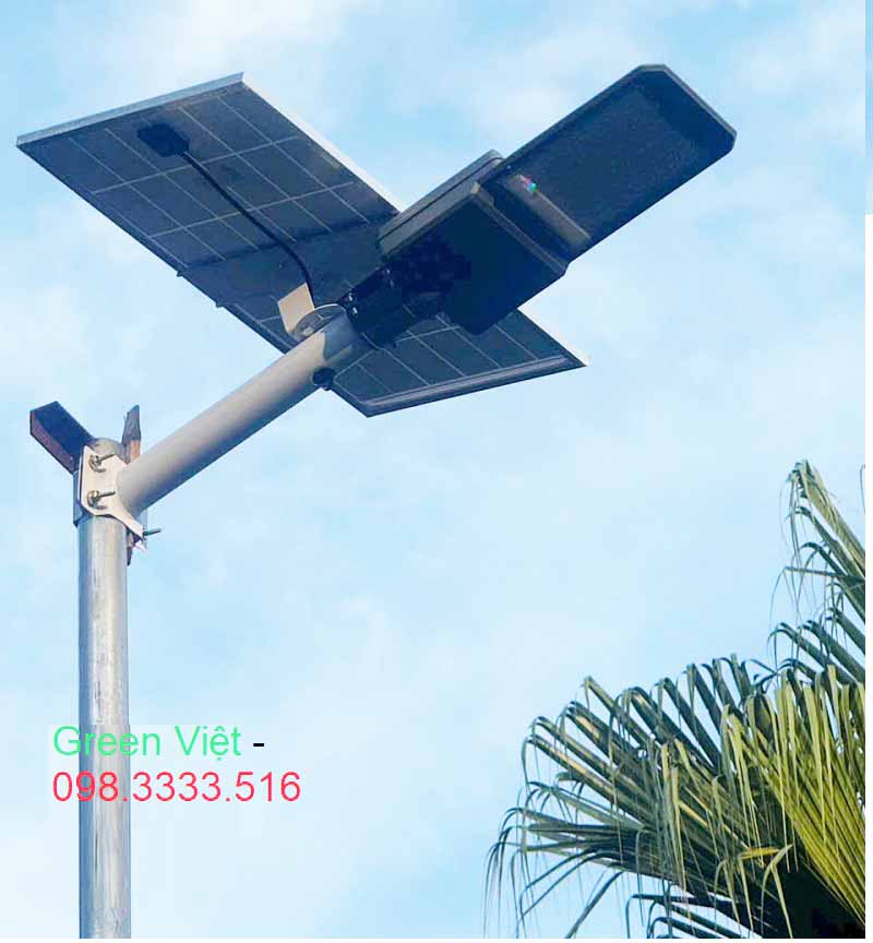 Đèn Măng Lượng Mặt Trời GV-19150 Sân Vườn, Công Trình