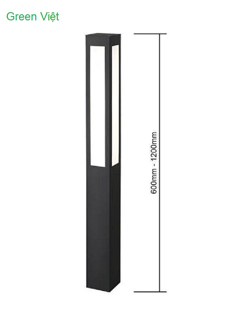 Đèn nấm sân vườn SVL02 Trang trí sân vườn cao 60 - 110Cm