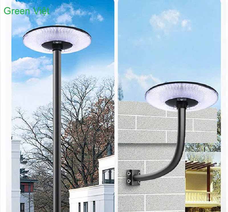 Đèn Năng Lượng Mặt Trời 1000W DSV-1000 Ánh Sáng Vàng Lắp Sân Vườn