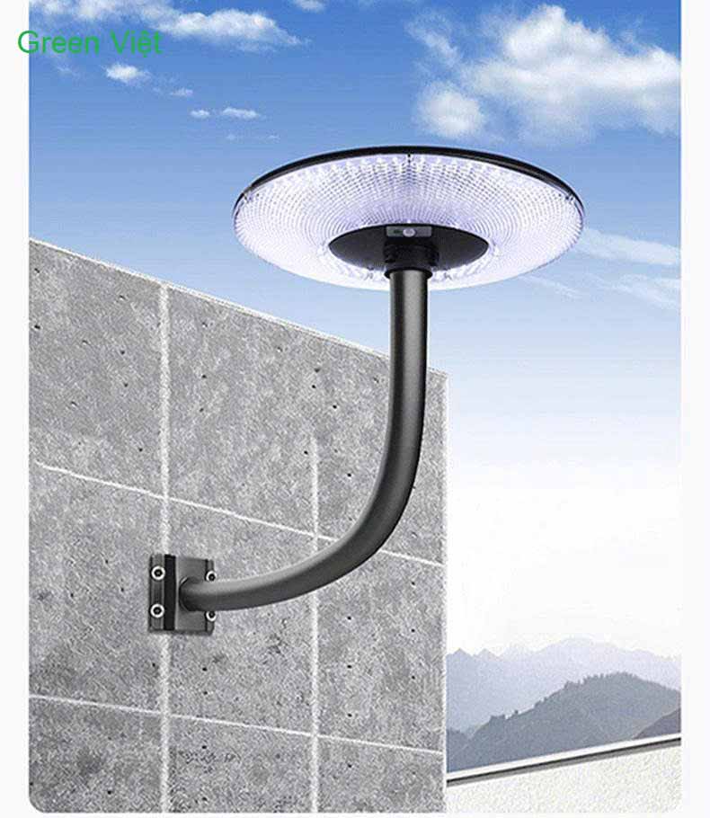 Đèn Năng Lượng Mặt Trời 1000W DSV-1000 Ánh Sáng Vàng Lắp Sân Vườn