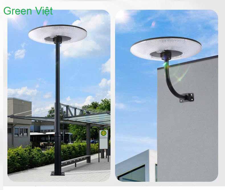 Đèn năng lượng mặt trời 1000W DSV.73 chiếu sáng sân vườn và đường đi