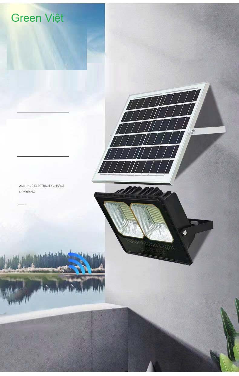 Đèn năng lượng mặt trời 100w T/S Green Việt