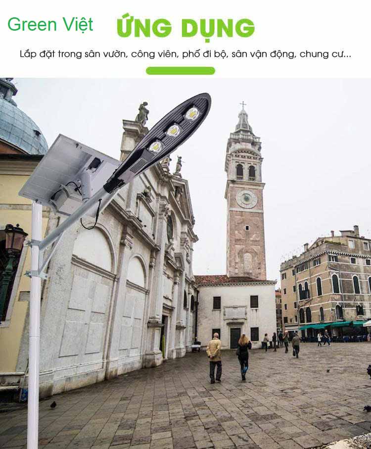 Đèn Năng Lượng mặt trời 150w L-150 chiếc lá