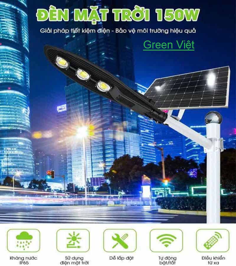 Đèn Năng Lượng mặt trời 150w L-150 chiếc lá
