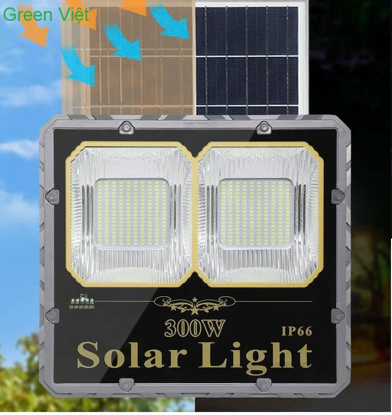 Đèn năng lượng mặt trời 200w TS-200 Green Việt