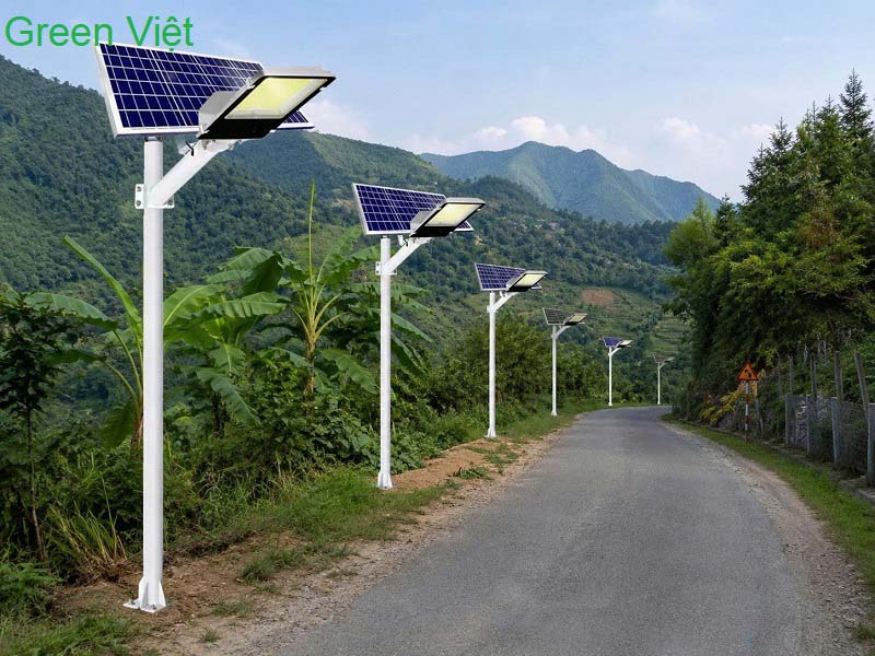 Đèn năng lượng mặt trời 500w BC500 Siêu Sáng Green Việt