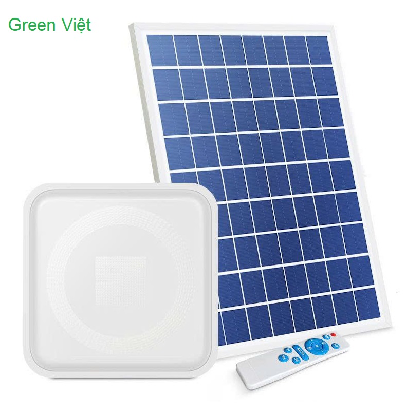 Đèn năng lượng mặt trời 500w OPT-500 ốp trần mẫu mới nhất