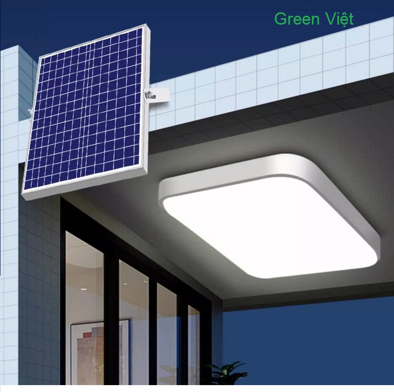 Đèn năng lượng mặt trời 500w OPT-500 ốp trần mẫu mới nhất