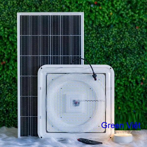 Đèn năng lượng mặt trời 200w TOT-200 ốp trần trong nhà