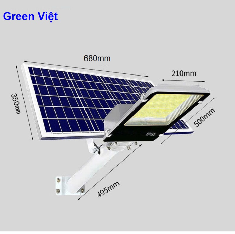 Đèn Năng Lượng Mặt Trời 500W V-BC500