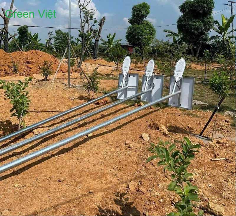 Đèn năng lượng mặt trời 80W DLT-80 Công Trình Dự Án