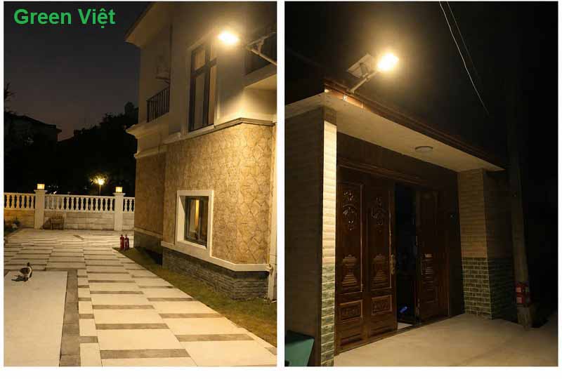Đèn Năng Lượng Mặt Trời Ánh Sáng Vàng