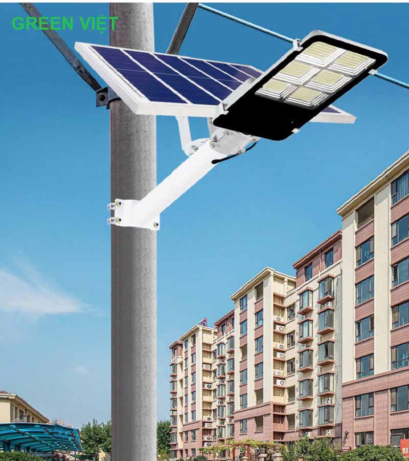Đèn năng lượng mặt trời bàn chải 300w IP68