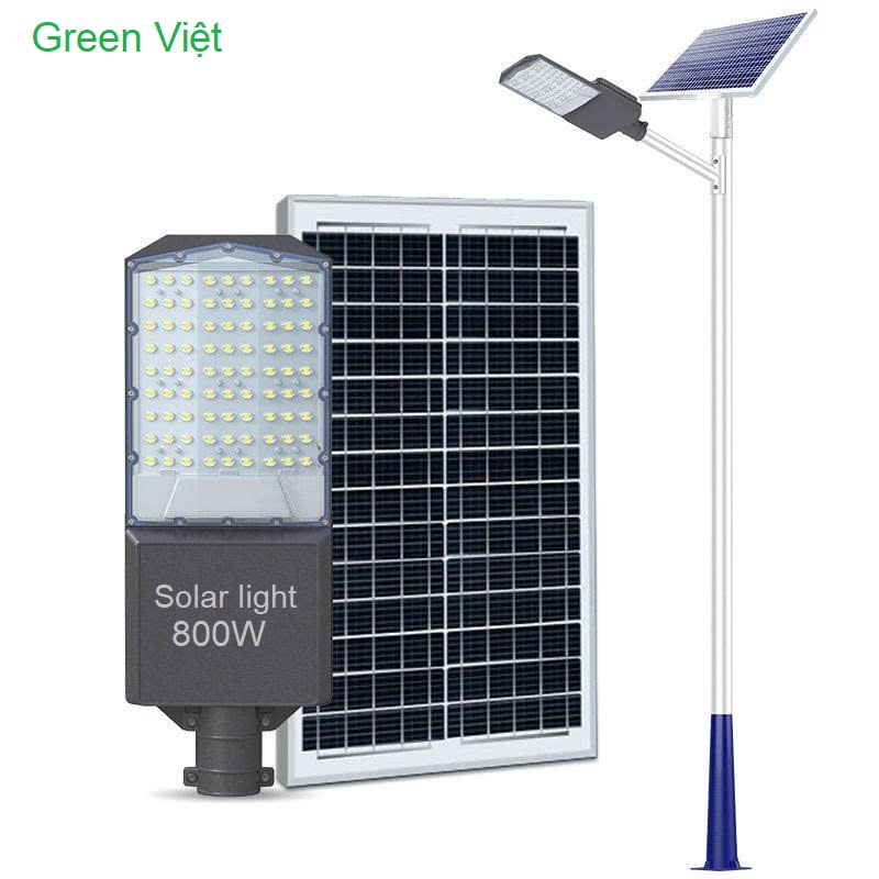 Đèn Năng Lượng mặt Trời Công Trình 800W CT800 Green Việt