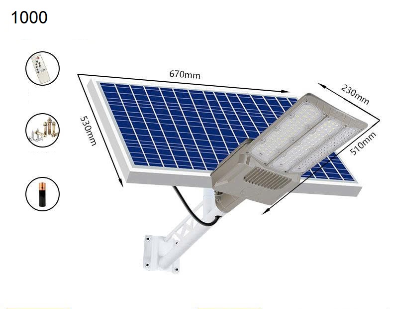Đèn Năng lượng Mặt Trời DCC-T3510 Chiếu Sáng Đường Đi Sân Vườn