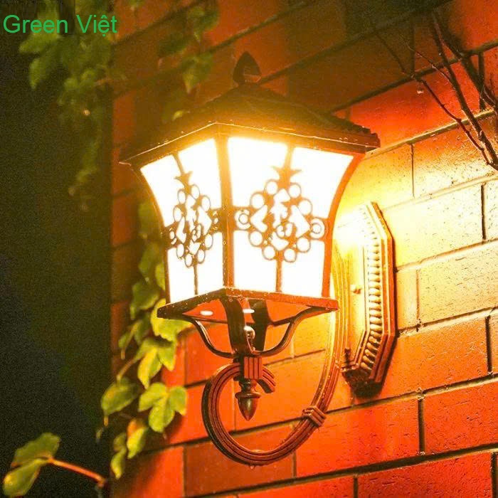 Đèn năng lượng mặt trời DGT-05 gắn tường Green Việt