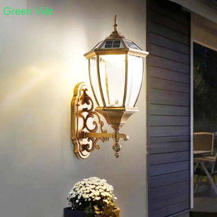 Đèn năng lượng mặt trời DGT-05 gắn tường Green Việt