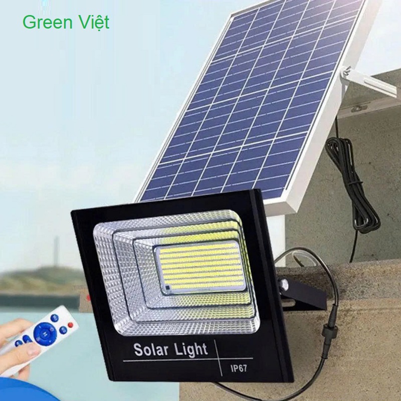 Đèn Năng Lượng Mặt Trời GV2-200W Lắp trong hoặc Ngoài Nhà