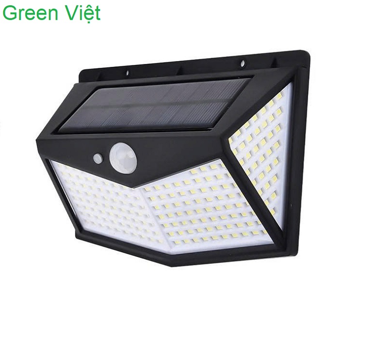 Đèn Năng Lượng Mặt Trời LT-12 Gắn Tường Giá Rẻ, Cảm Biến Chống Trộm