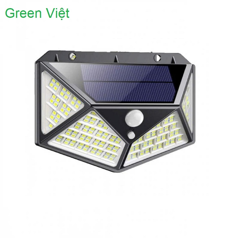 Đèn Năng Lượng Mặt Trời LT-12 Gắn Tường Giá Rẻ, Cảm Biến Chống Trộm