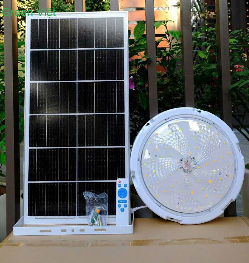 Đèn năng lượng mặt trời ốp trần 300w OT-300