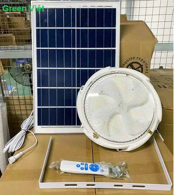 Đèn năng lượng mặt trời ốp trần 300w OT300 chống lóa