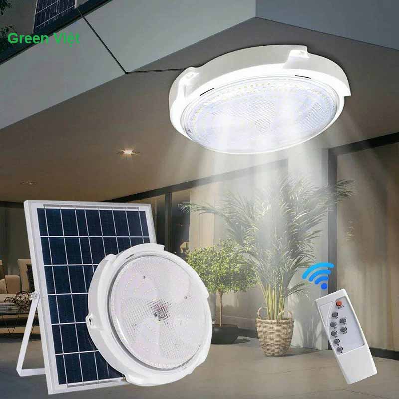 Đèn năng lượng mặt trời ốp trần 300w OT300 chống lóa
