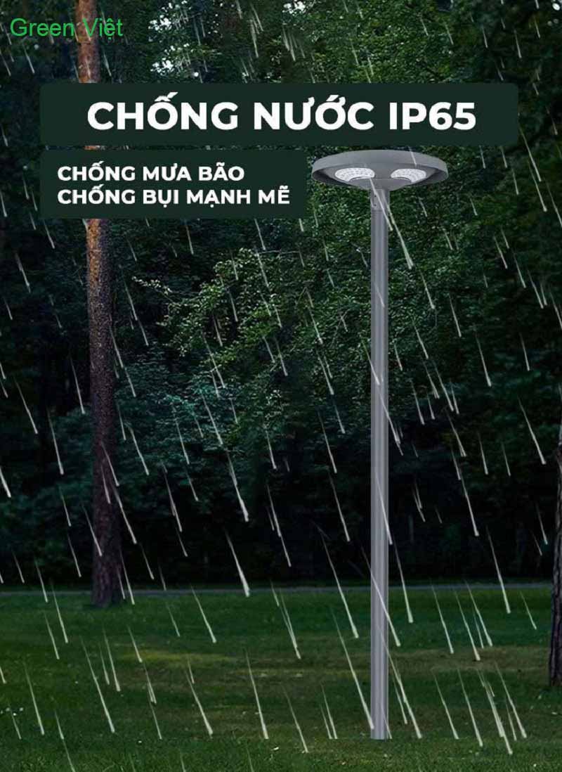 Đèn năng lượng mặt trời sân vườn UFO 1000W nhôm N.UFO.1000