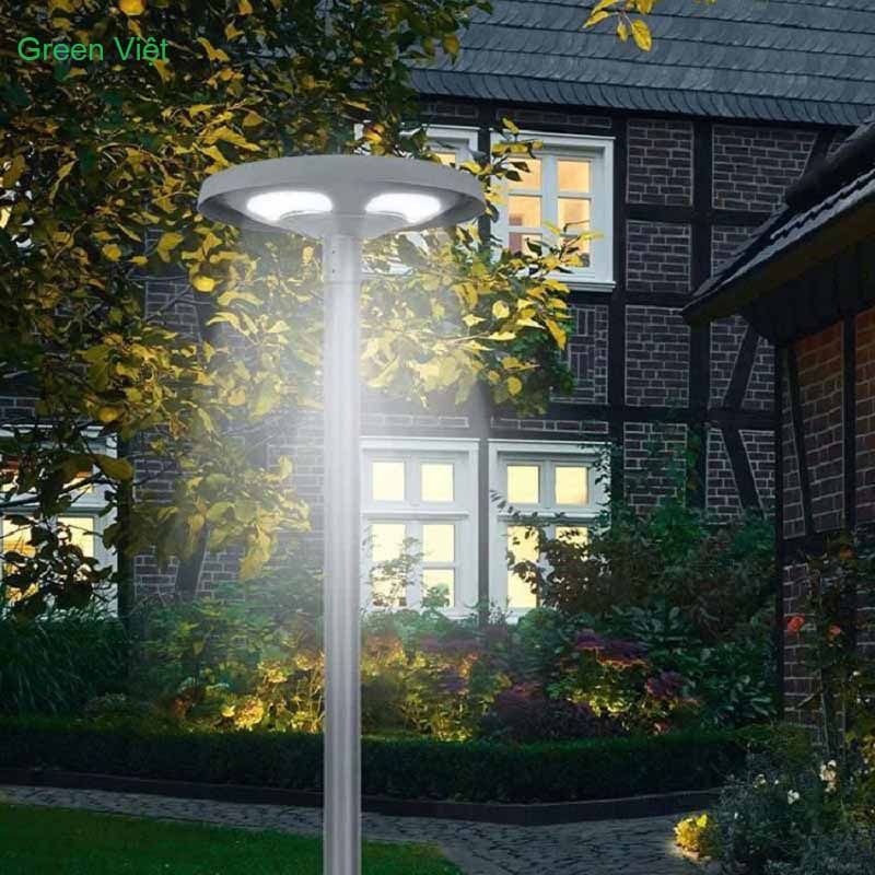 Đèn năng lượng mặt trời sân vườn UFO 1000W nhôm N.UFO.1000