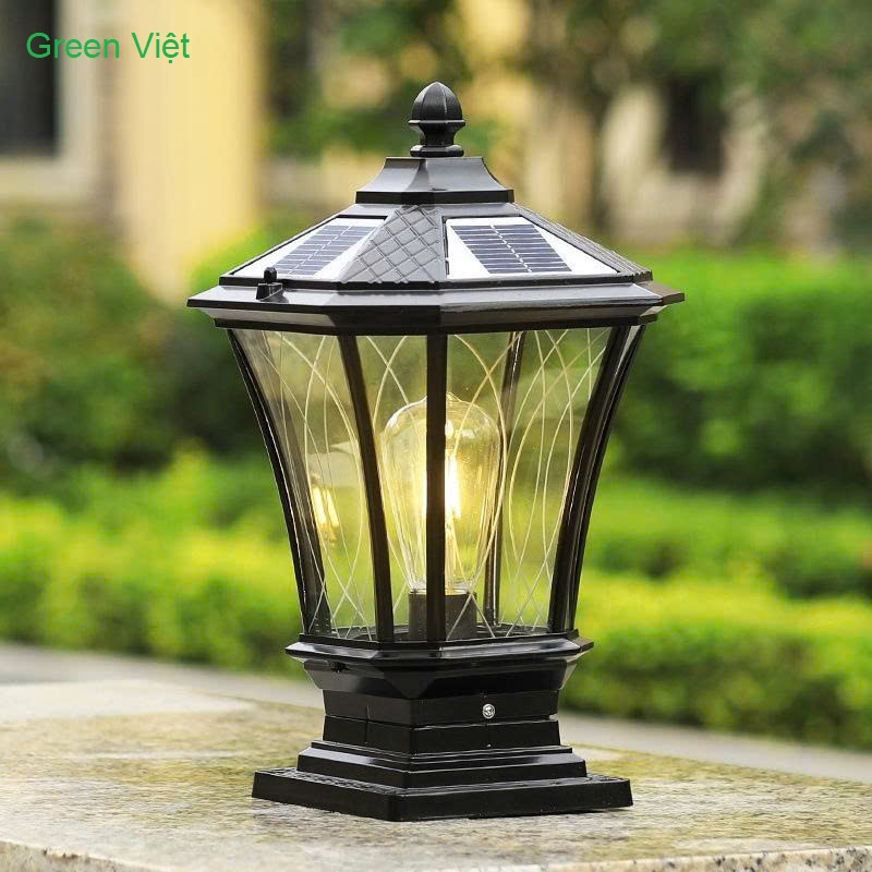 Đèn năng lượng mặt trời trụ cổng TC-5