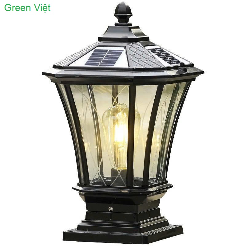 Đèn năng lượng mặt trời trụ cổng TC-5
