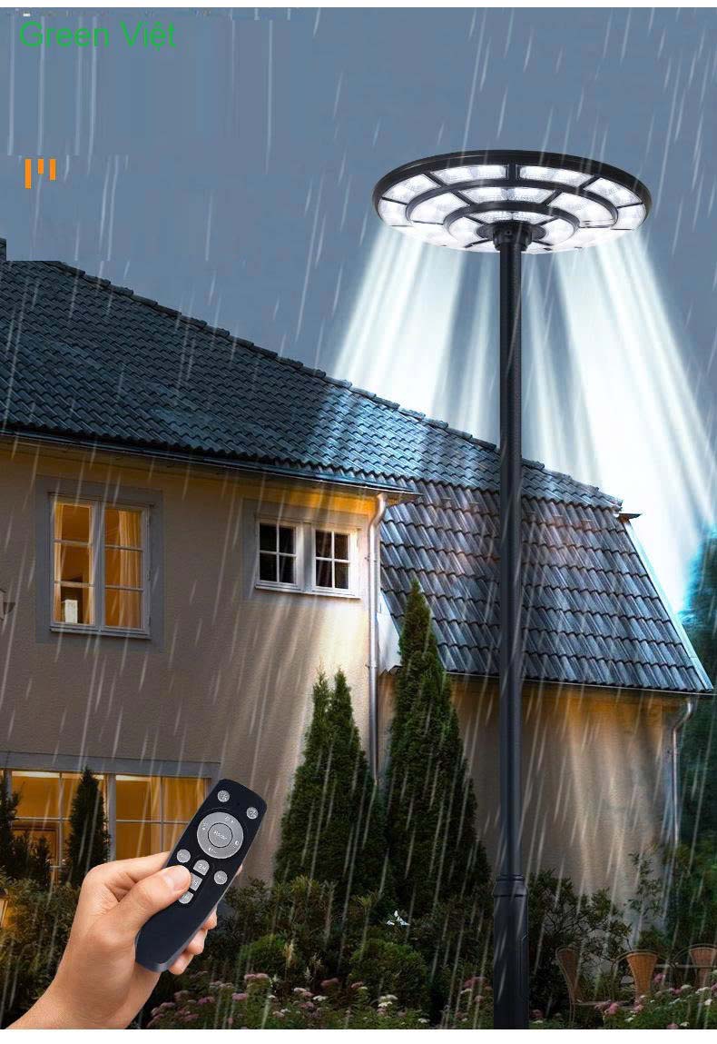 Đèn năng lượng mặt trời UFO 400W Sân Vườn, Công Viên, Hometays