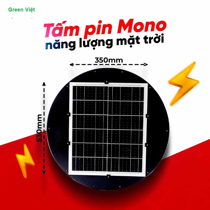 Đèn Năng Lượng Mặt Trời UFO 800W Siêu Sáng U800