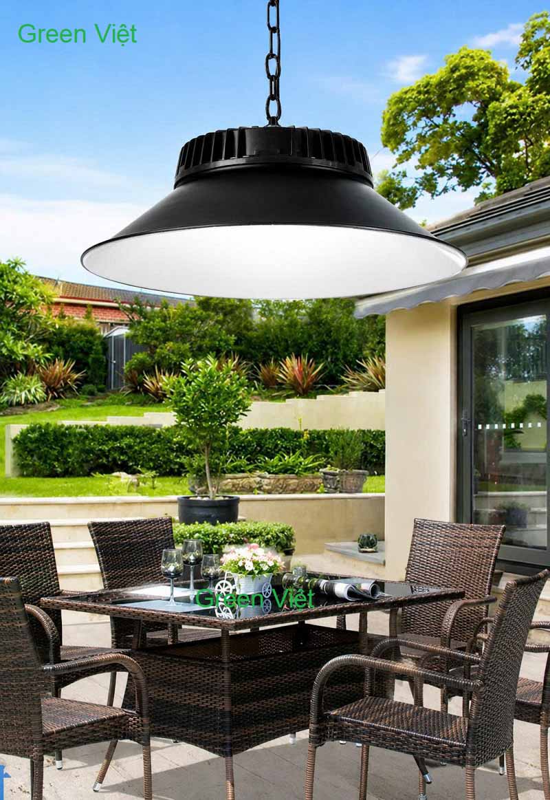 Đèn Nón Năng Lượng Mặt Trời 150W Trong Ngoài Nhà, Nhất Trang Trí